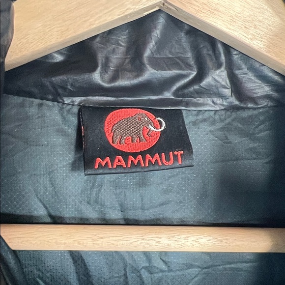 Mammut Packable Black Goose Down Puffer Jacket Sz Small Unisex - Picture 2 of 13